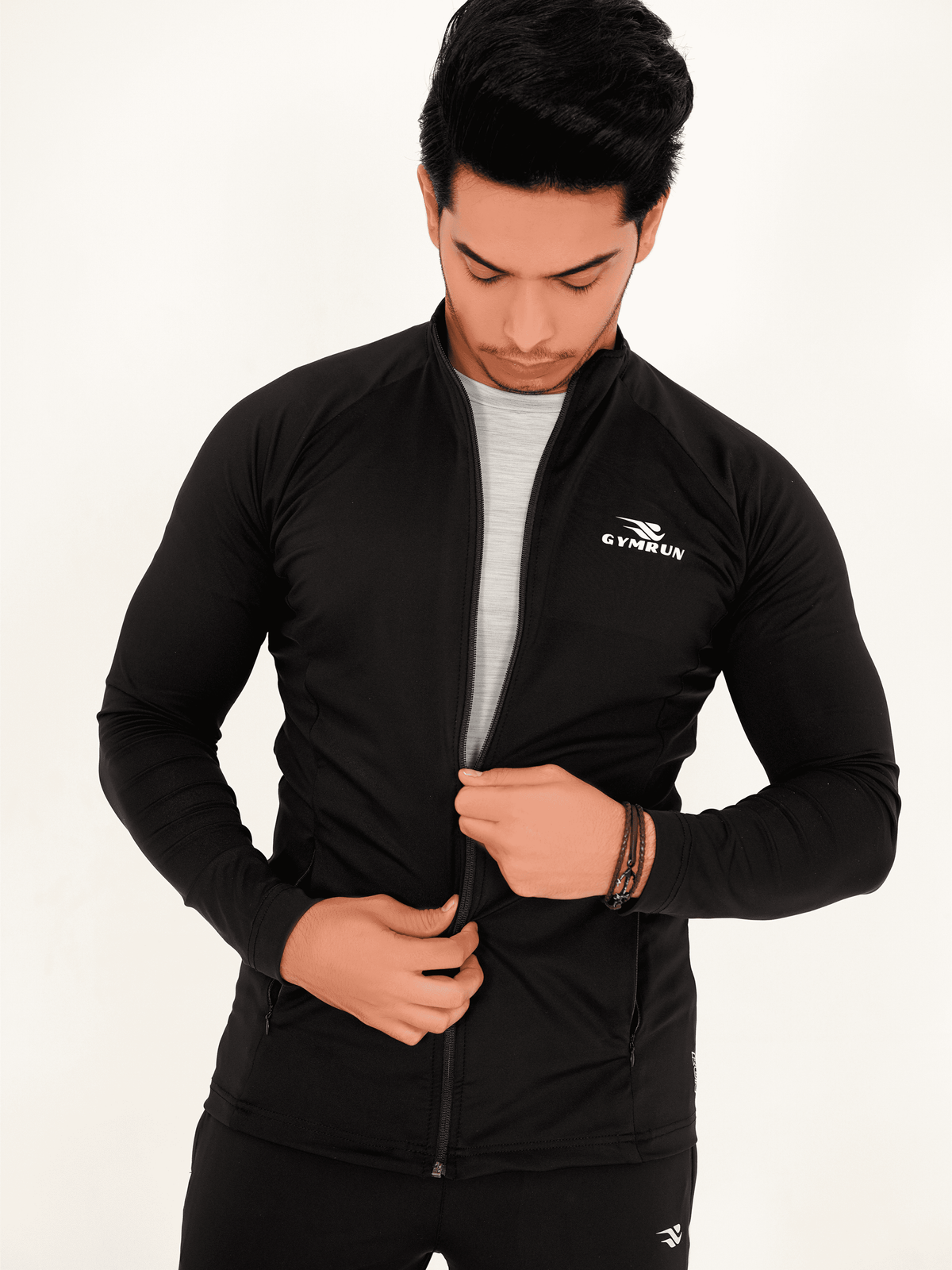 Everyday Men's Jacket - Black - GYMRUN Activewear
