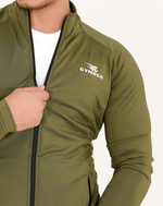 Everyday Men's Jacket - Olive - GYMRUN Activewear