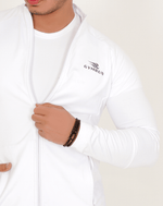 Everyday Men's Jacket - White - GYMRUN Activewear