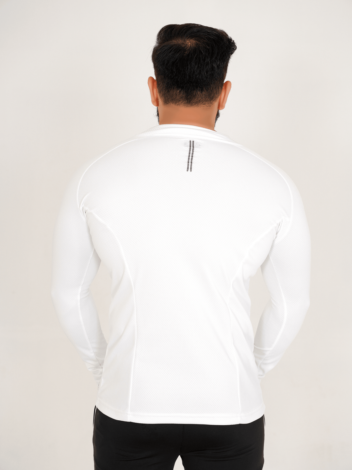 FlexFit Urban Jacket - White - GYMRUN Activewear