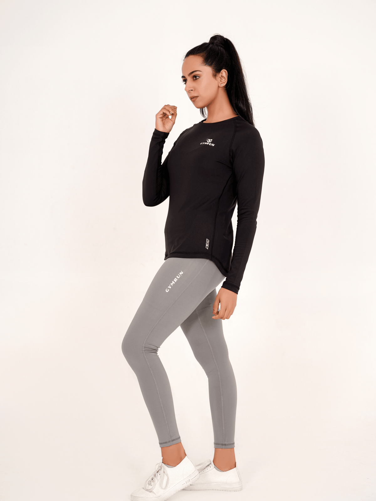 High-Tech Long Sleeve - Black - GYMRUN Activewear