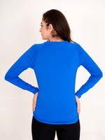 High-Tech Long Sleeve - Royal Blue - GYMRUN Activewear