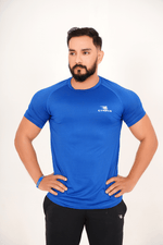 Hydro Mesh Tee - Navy Blue - GYMRUN Activewear