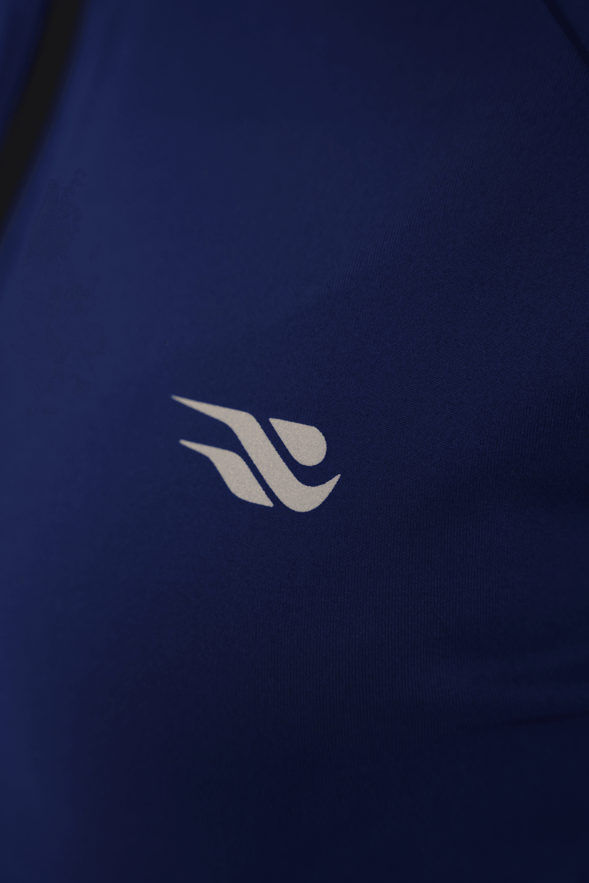 Ladies Compression Zipper - Navy - GYMRUN Activewear