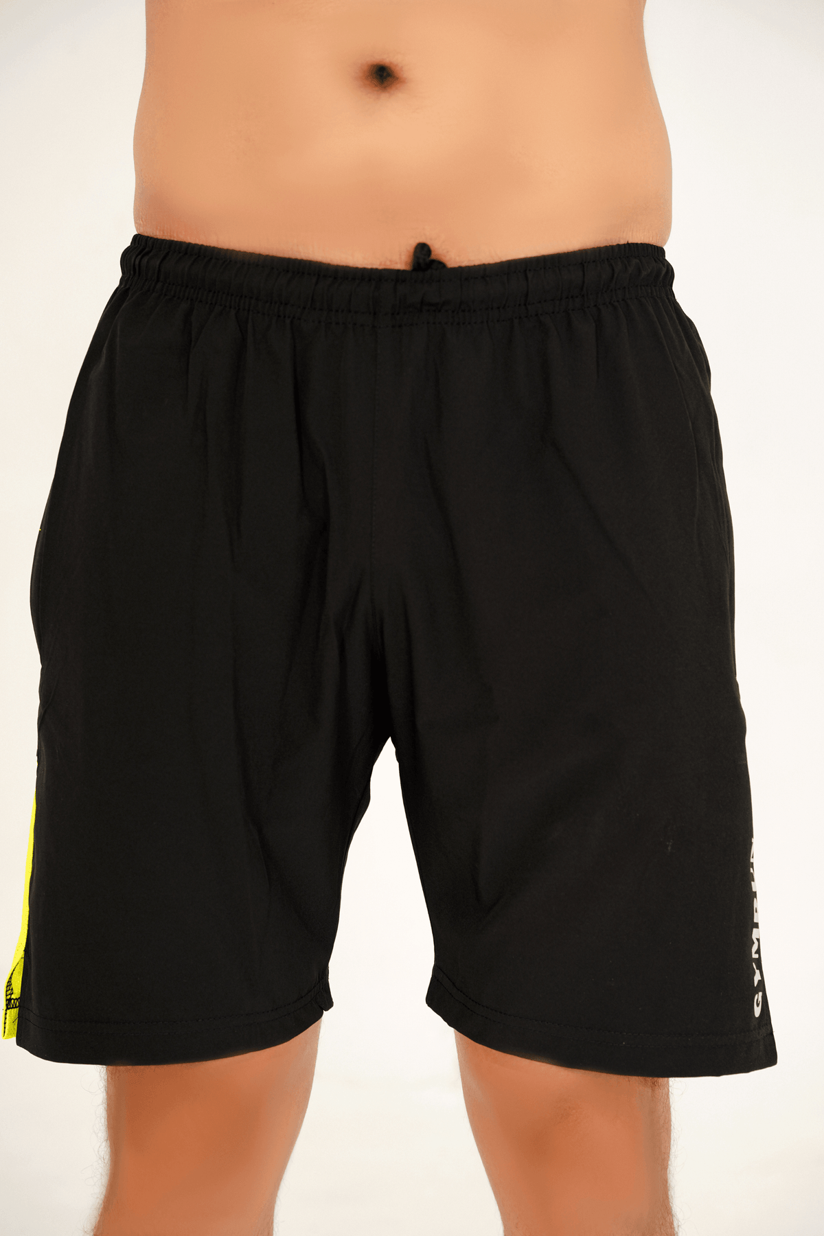 Men's Workout Shorts-Black - GYMRUN Activewear