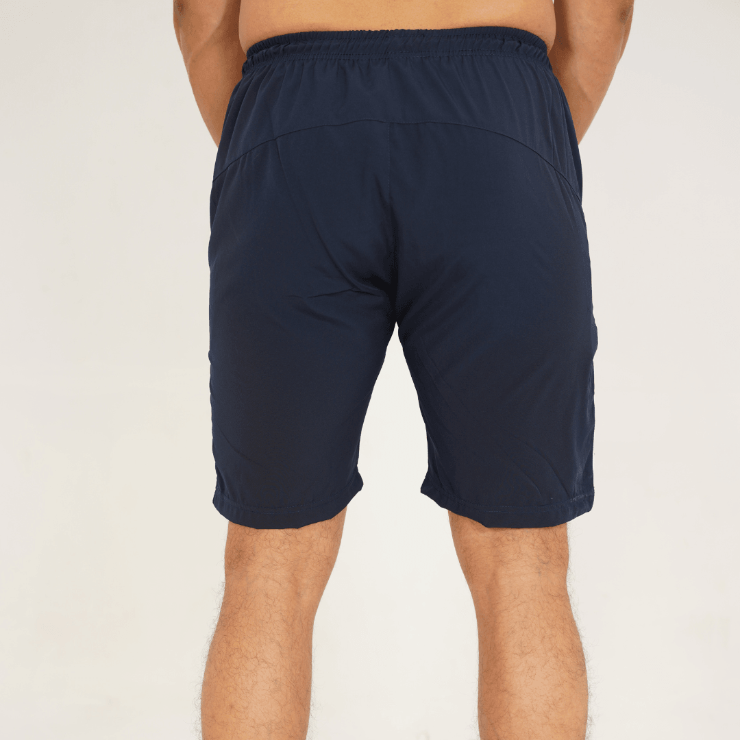 Men's Workout Shorts-Navy - GYMRUN Activewear