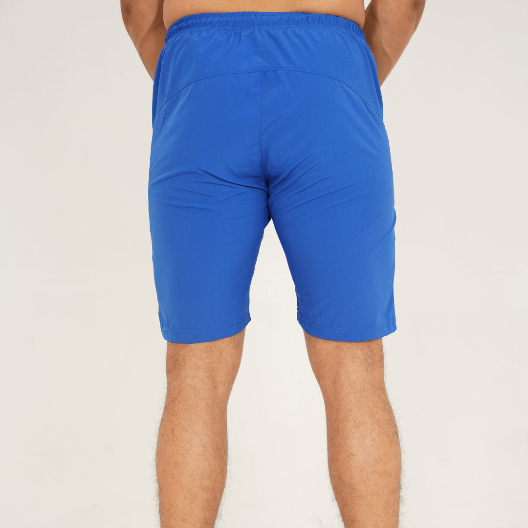 Men's Workout Shorts-Royal Blue - GYMRUN Activewear