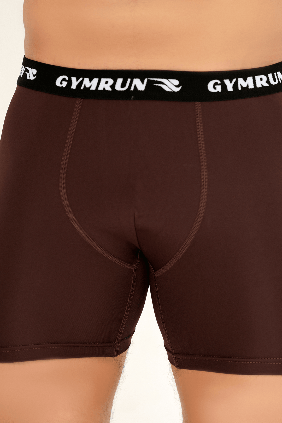 Performance Boxers - Brown - GYMRUN Activewear