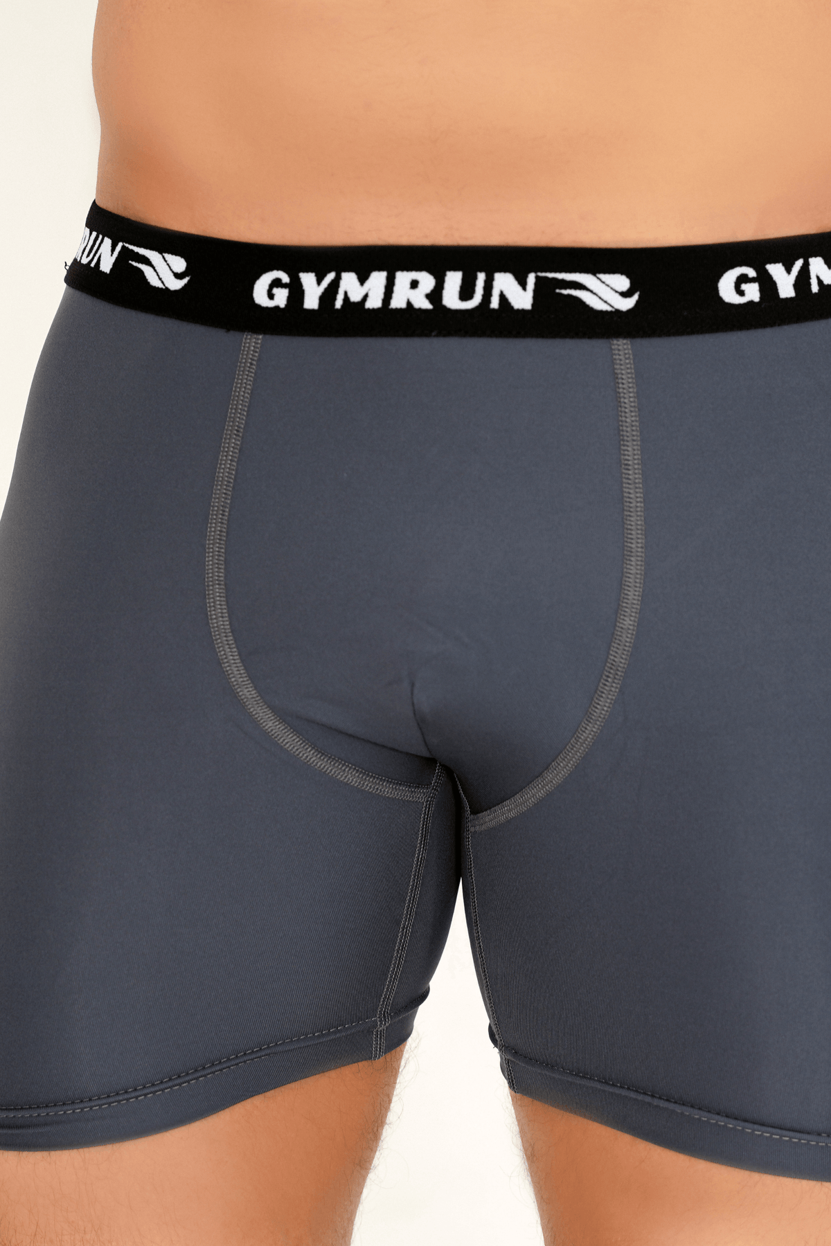 Performance Boxers - Grey - GYMRUN Activewear
