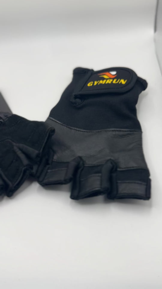 Men's Wrist Wrap Gloves - Grey