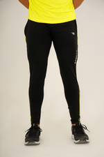 Pro-Fit Men's Performance Trousers-Black Neon - GYMRUN Activewear