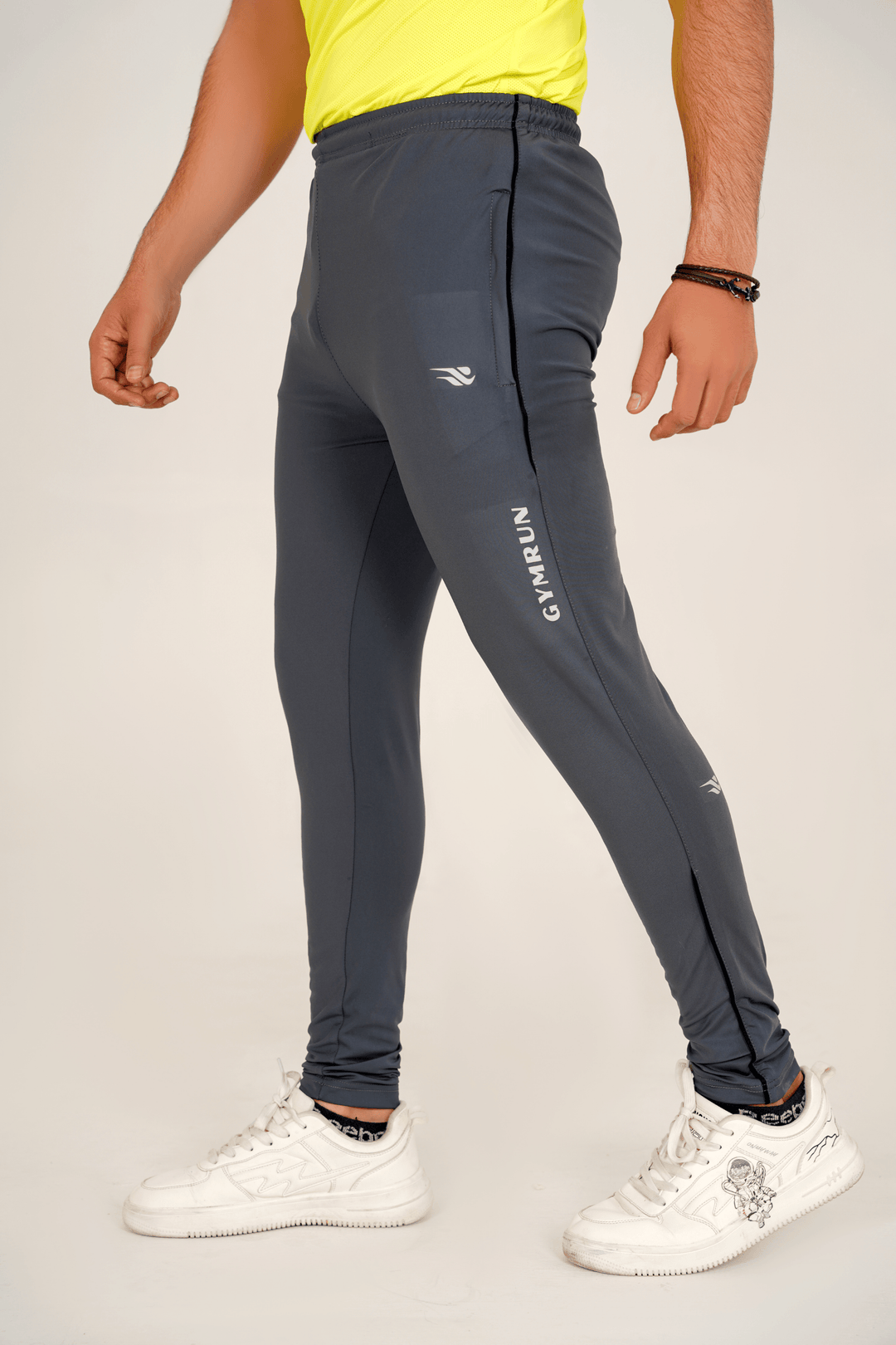 Pro-Fit Men's Performance Trousers-Grey - GYMRUN Activewear