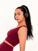 Pro-Fit Padding Sports Bra - Maroon - GYMRUN Activewear