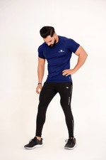 Ultimate Compression Shirt - Navy - GYMRUN Activewear