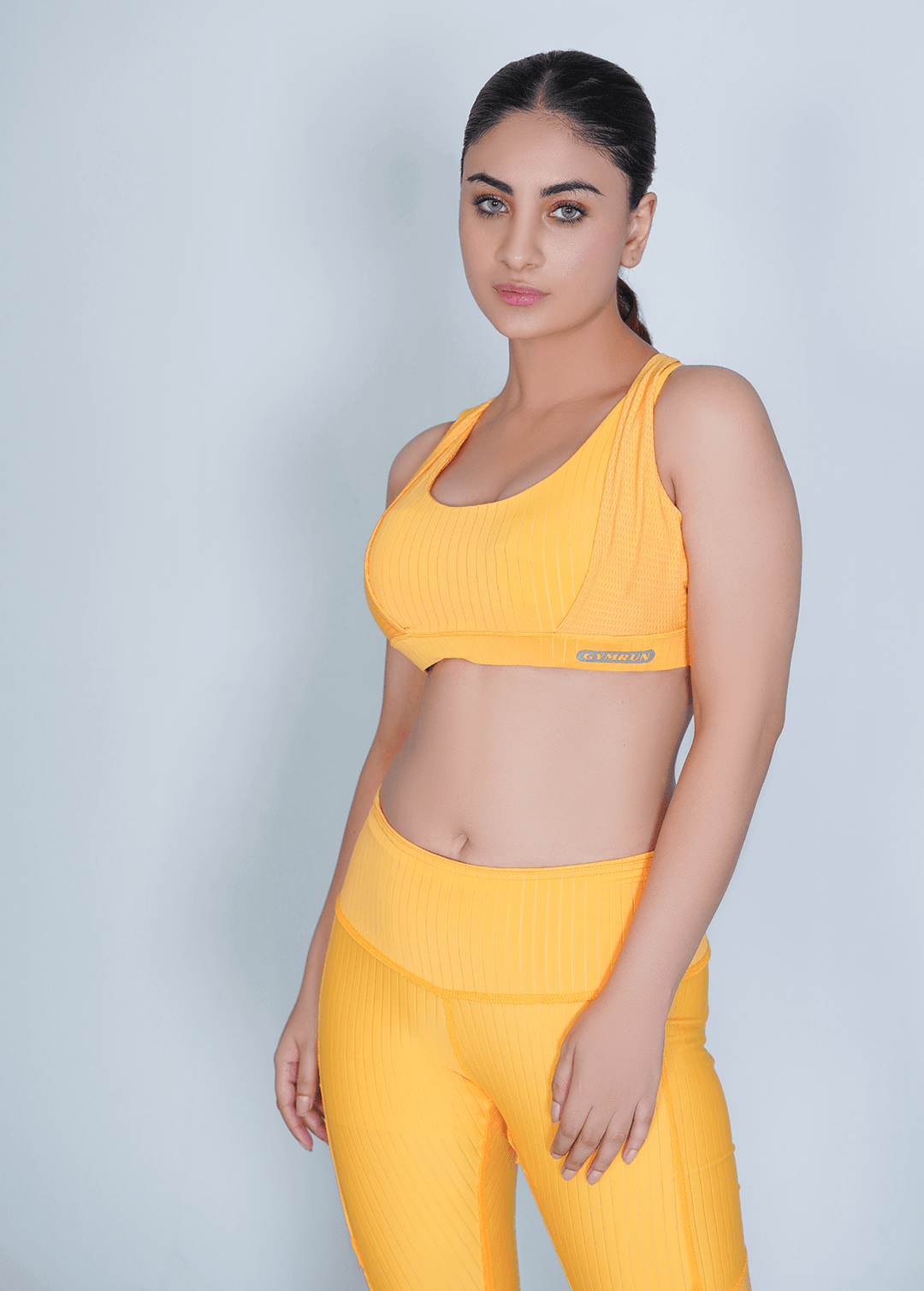 Classic Vent Set (Sports Bra + Legging) - Yellow