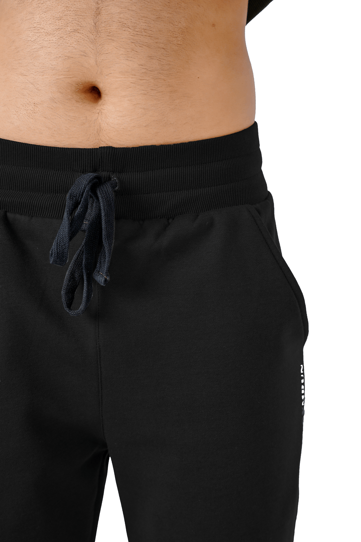 Lounge Ease Fleece Joggers - Black