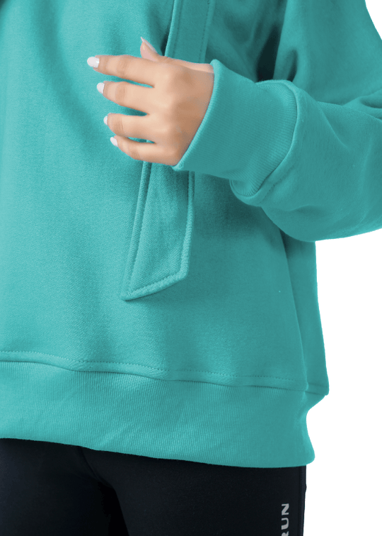 Fusion Oversized Hoodie - Teal