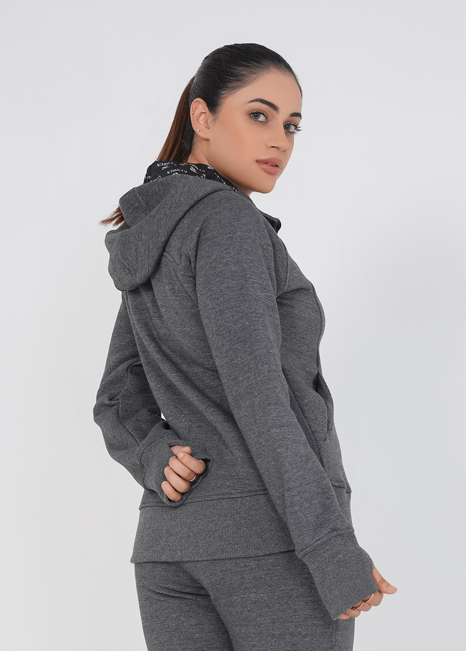 Supreme Hoodie - Charcoal Grey