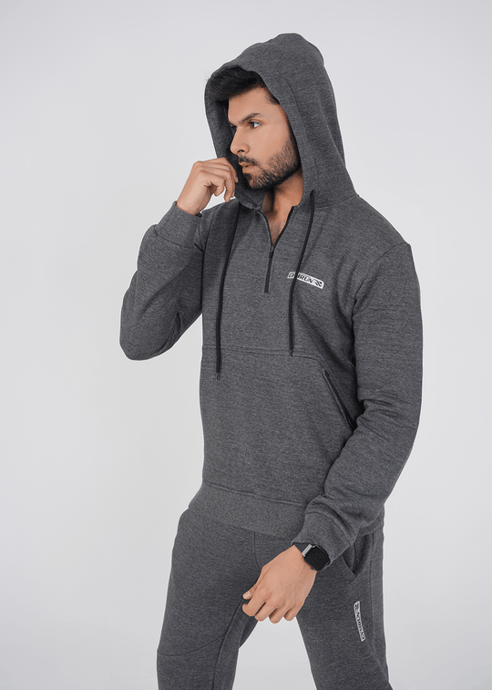 Crest Track Suit - Charcoal
