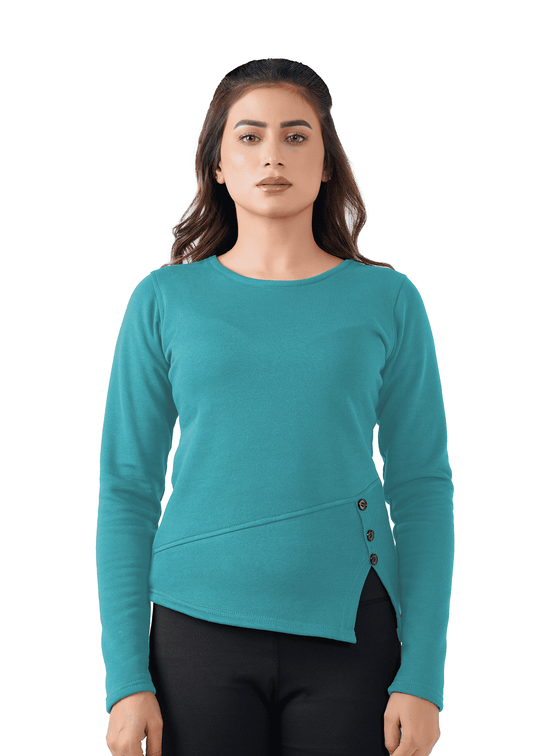 Warm Whisper Shirt - Turqoise