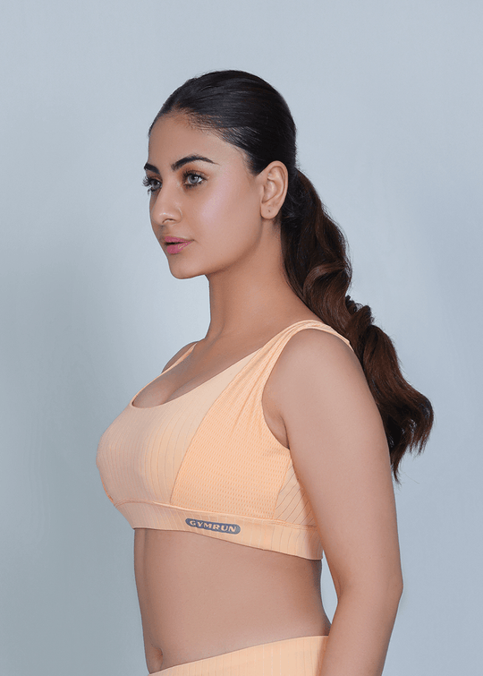 Classic Vent Sports Bra - Orange