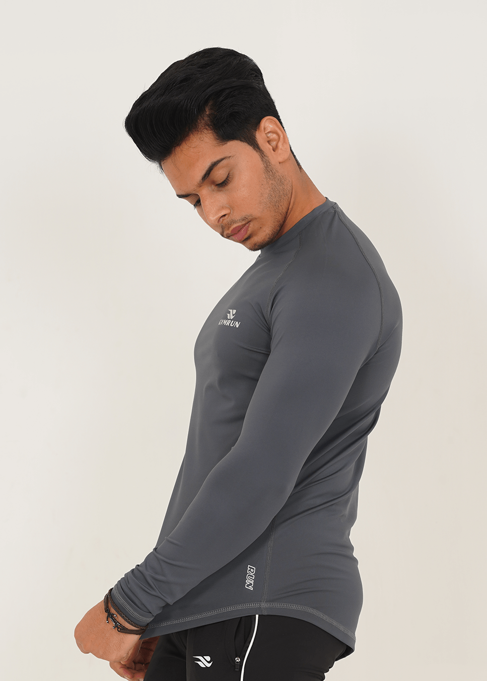 Hybrid Full Sleeve Shirt - Grey