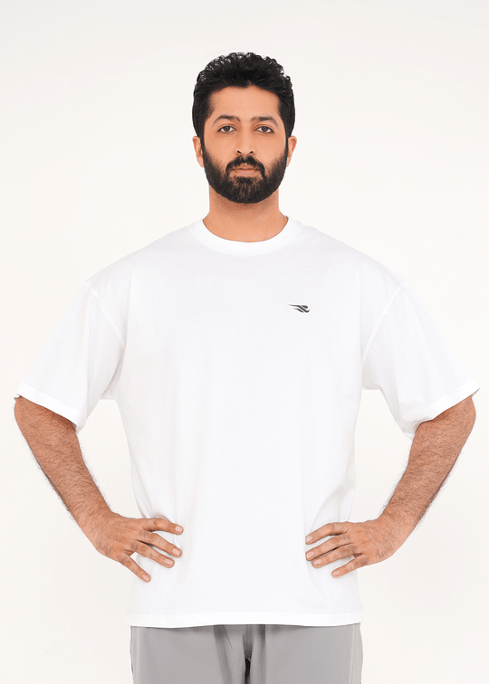 Essential Oversized Tee - White