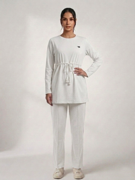 Comfy Oversized Set - White