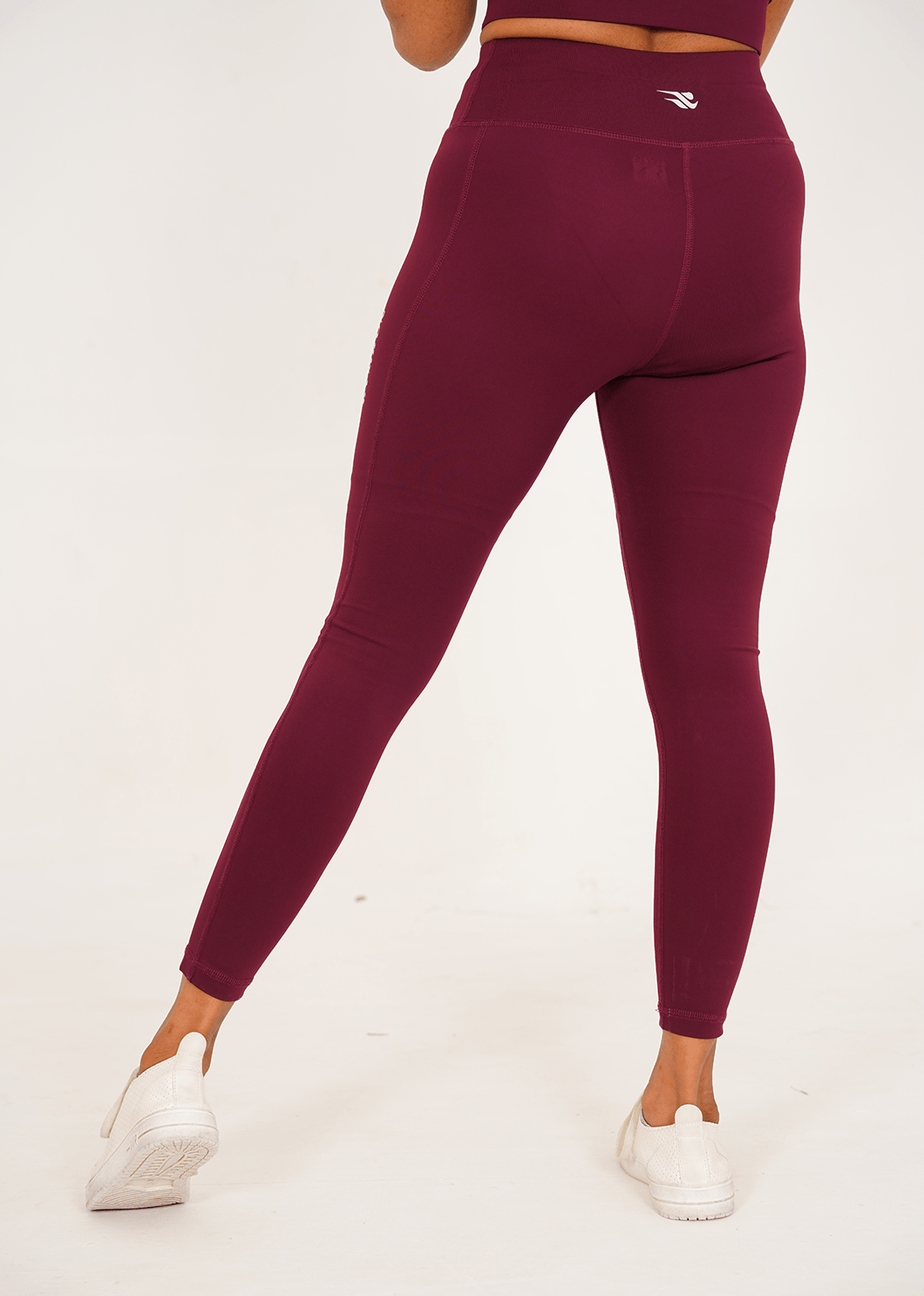 Ladies' Seamless Leggings - Maroon