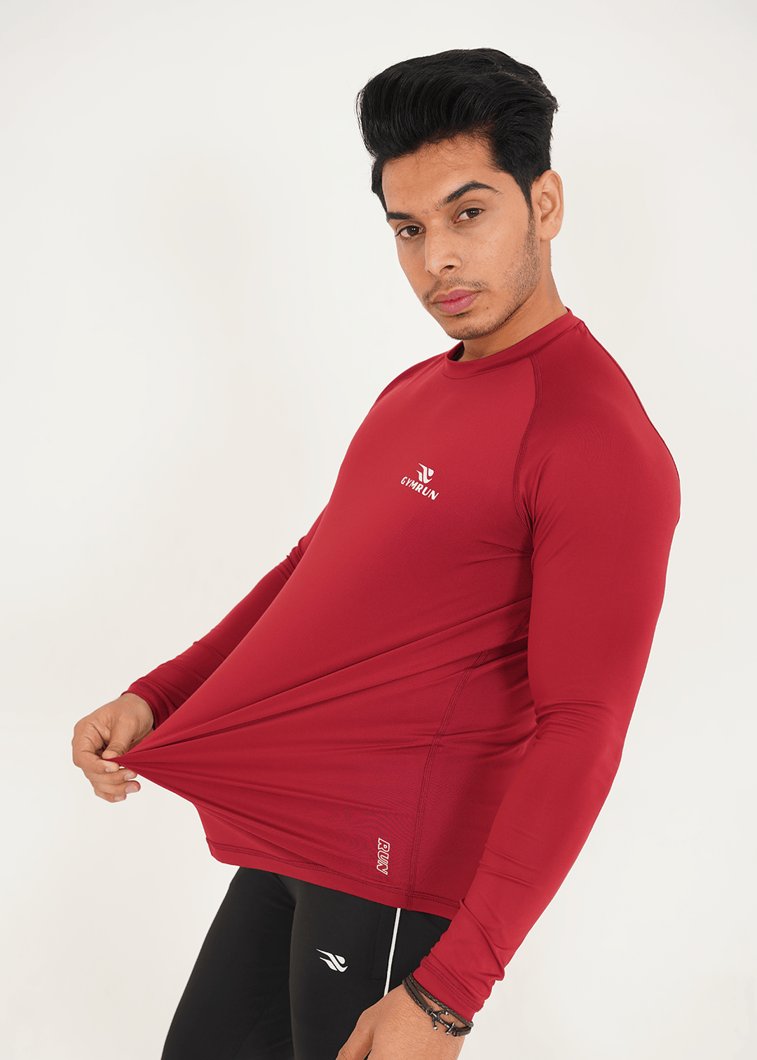 Hybrid Full Sleeve Shirt - Maroon