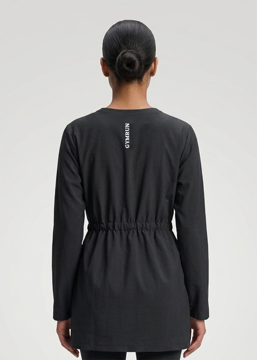 Comfy Oversized Top - Black