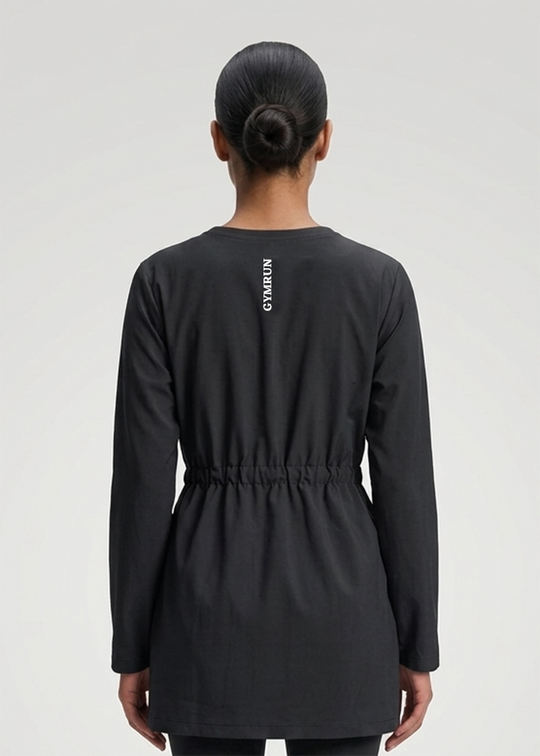 Comfy Oversized Top - Black