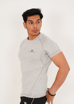 Ultimate Compression Shirt - Light Grey Milange