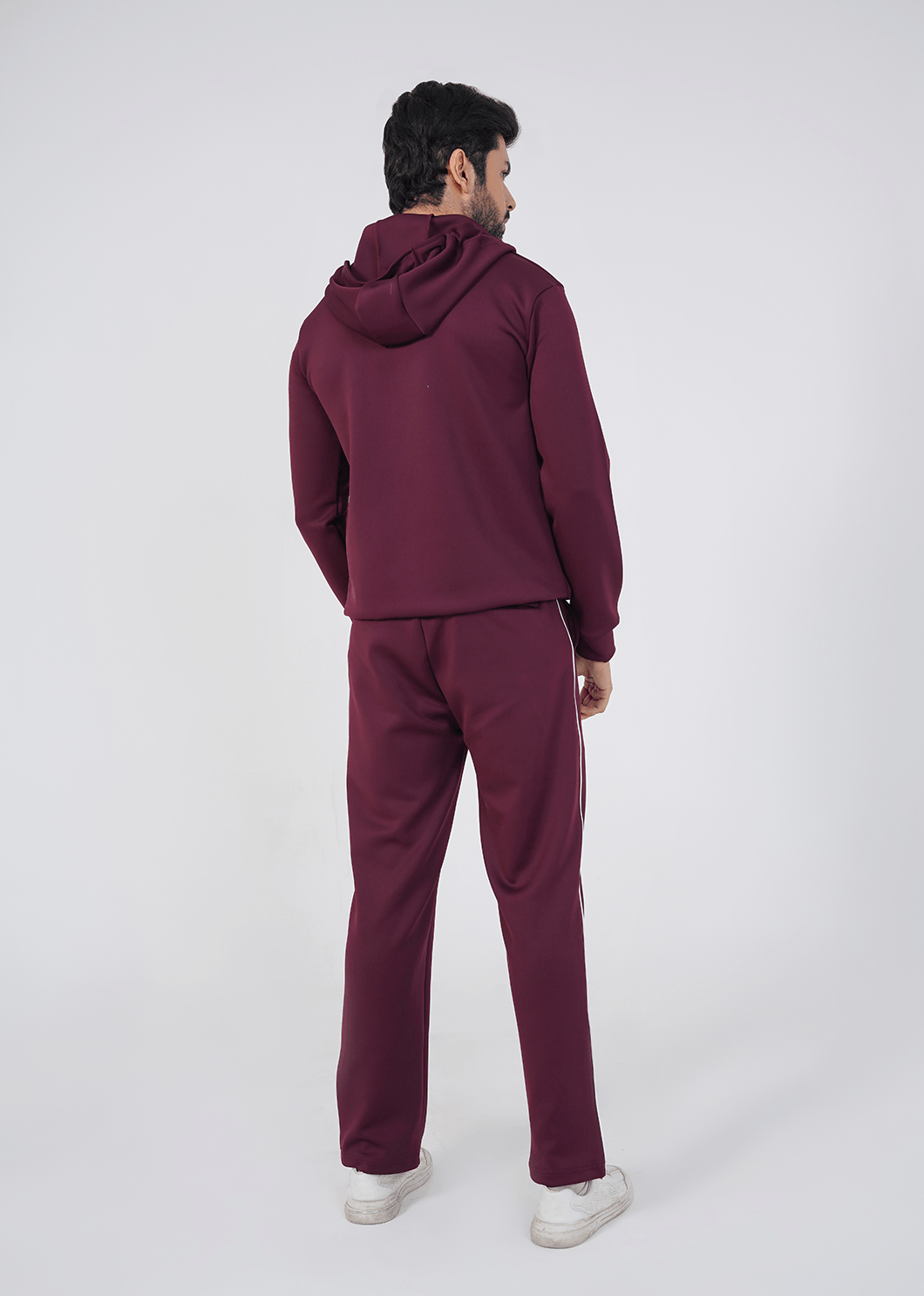 Trainer Track Suit - Maroon