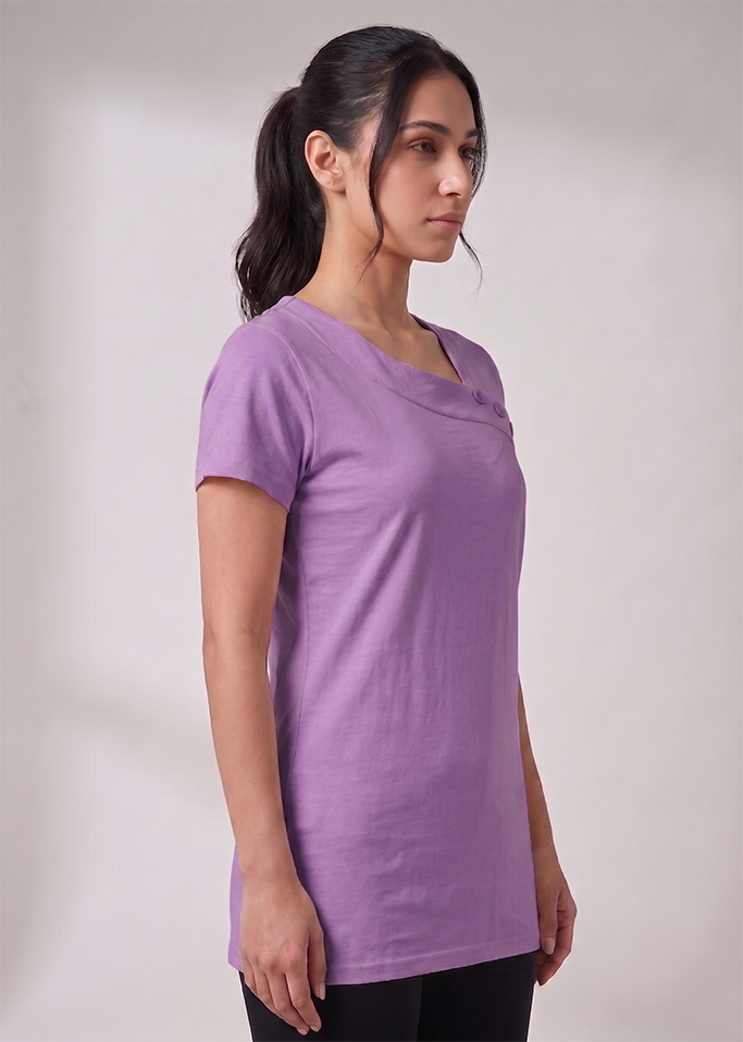 Elara Softline Top - Violet