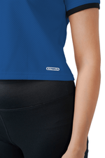 Warm Vibes Crop - Blue