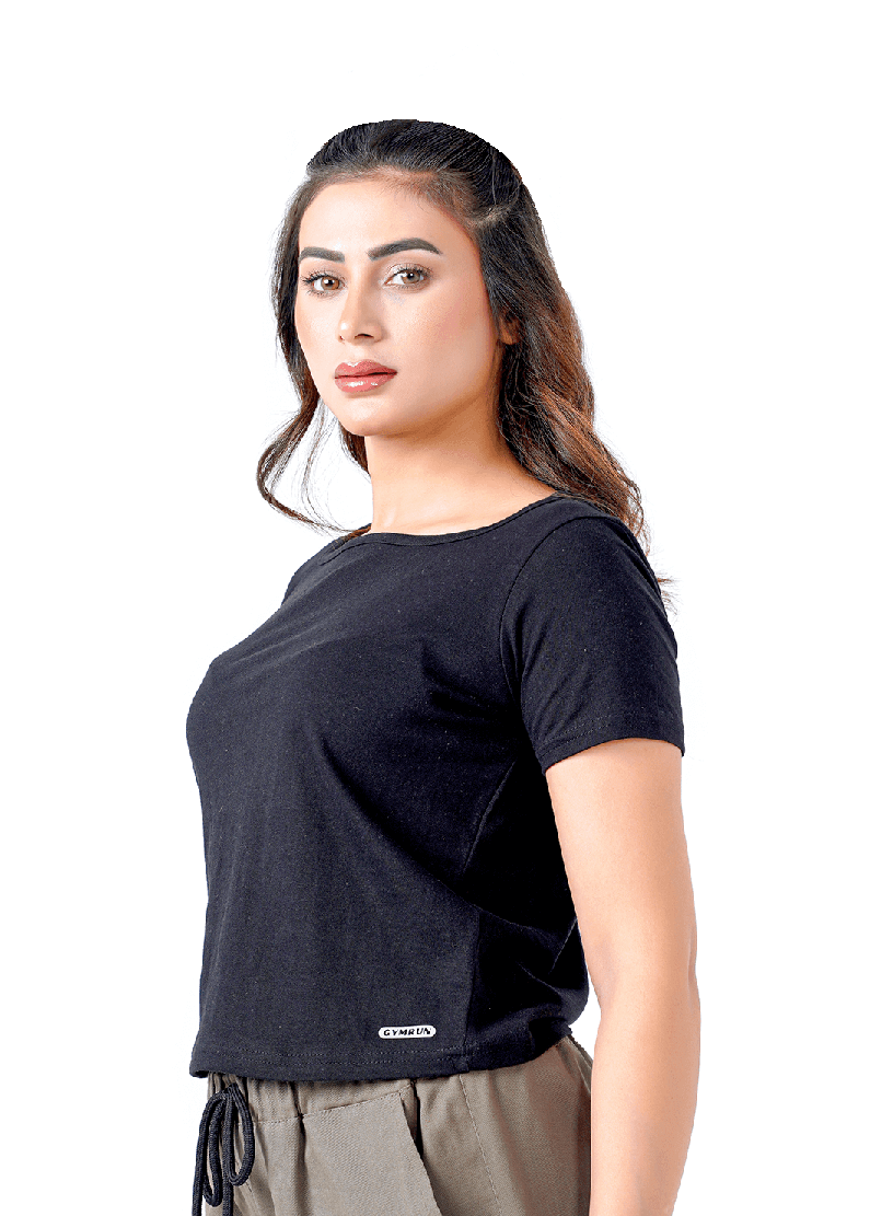Open Aura Top - Black