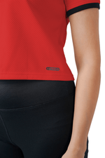 Warm Vibes Crop - Red