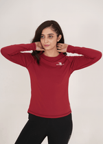 High-Tech Long Sleeve - Maroon