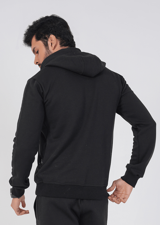 Crest Hoodie - Black