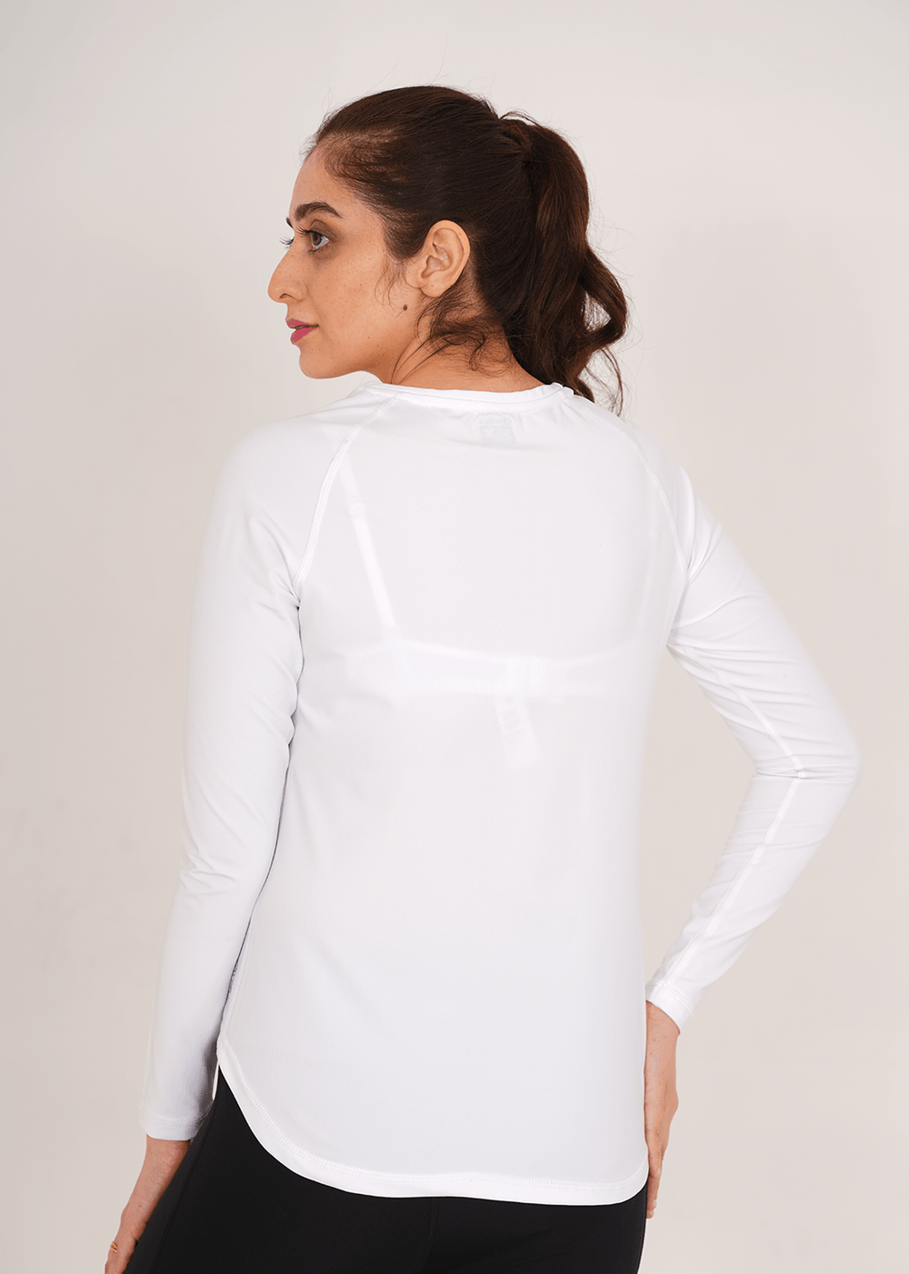 High-Tech Long Sleeve - White