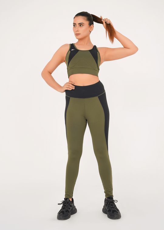 Epic Sports Bra + Legging - Olive