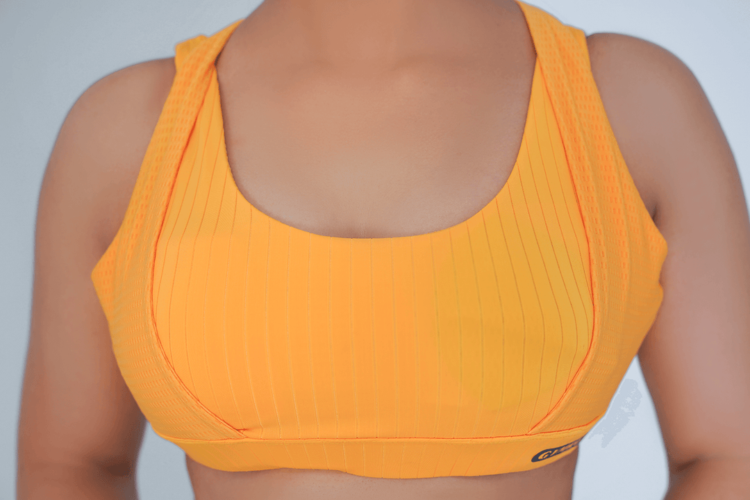 Classic Vent Sports Bra - Yellow