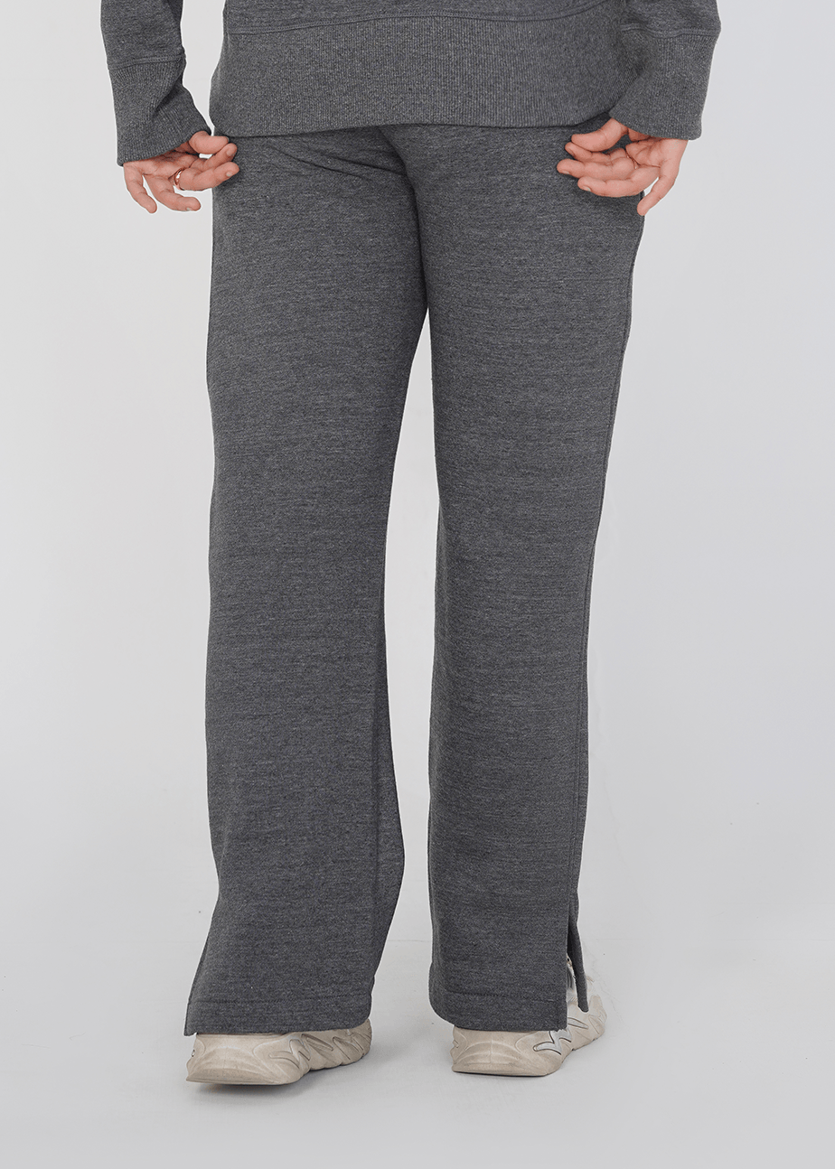 Supreme Wide Leg Trouser - Charcoal