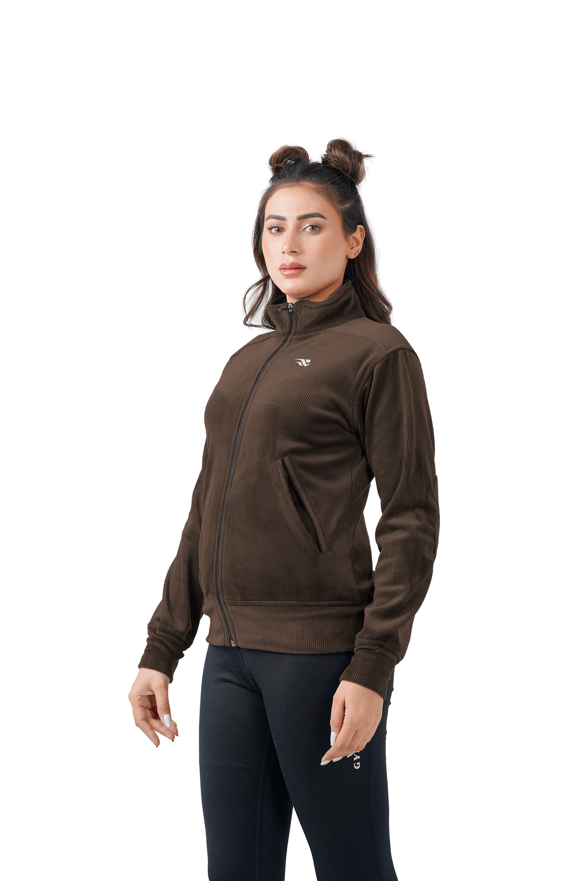 Velvet Ridge Cord Jacket - Brown