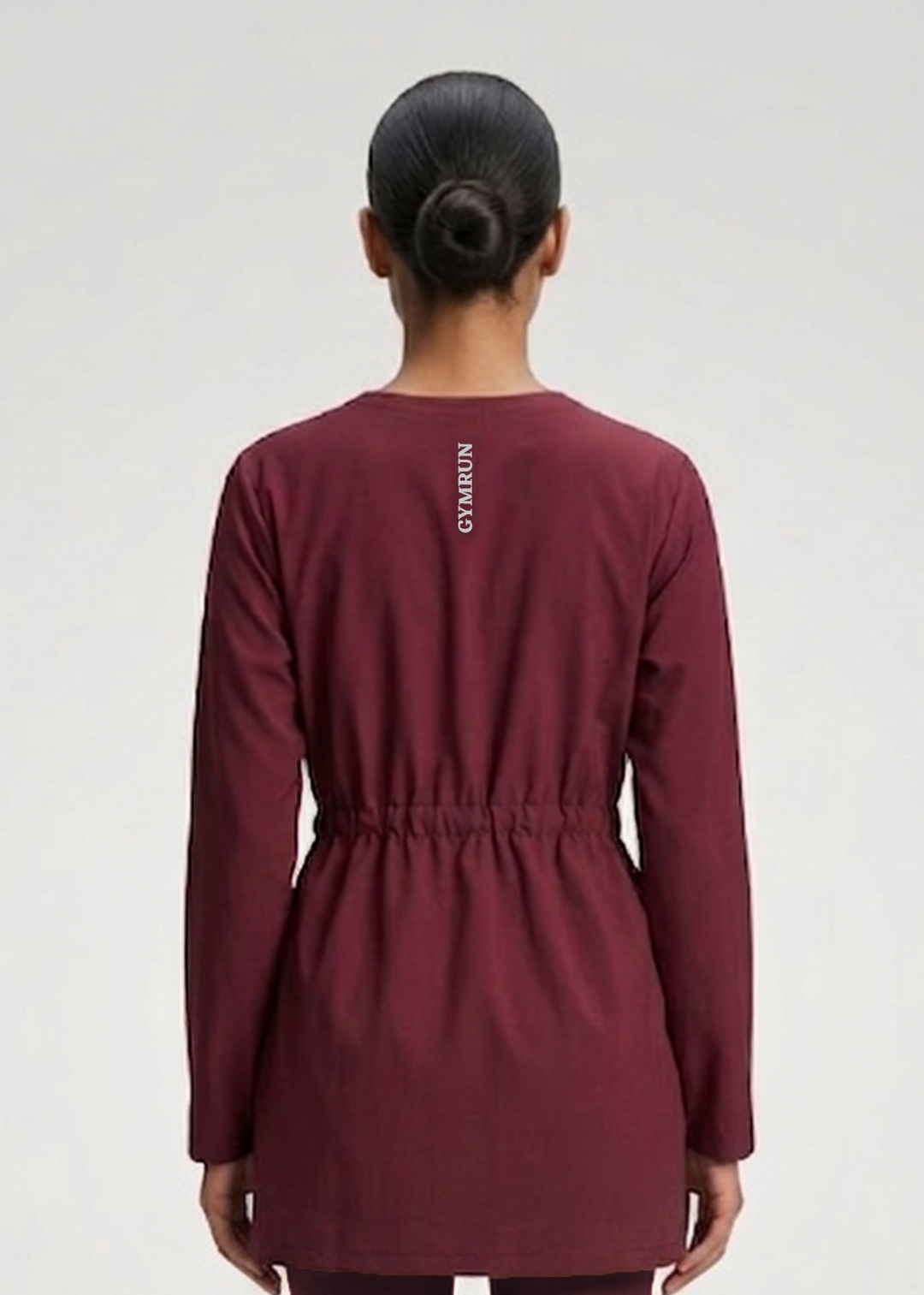 Comfy Oversized Top - Maroon