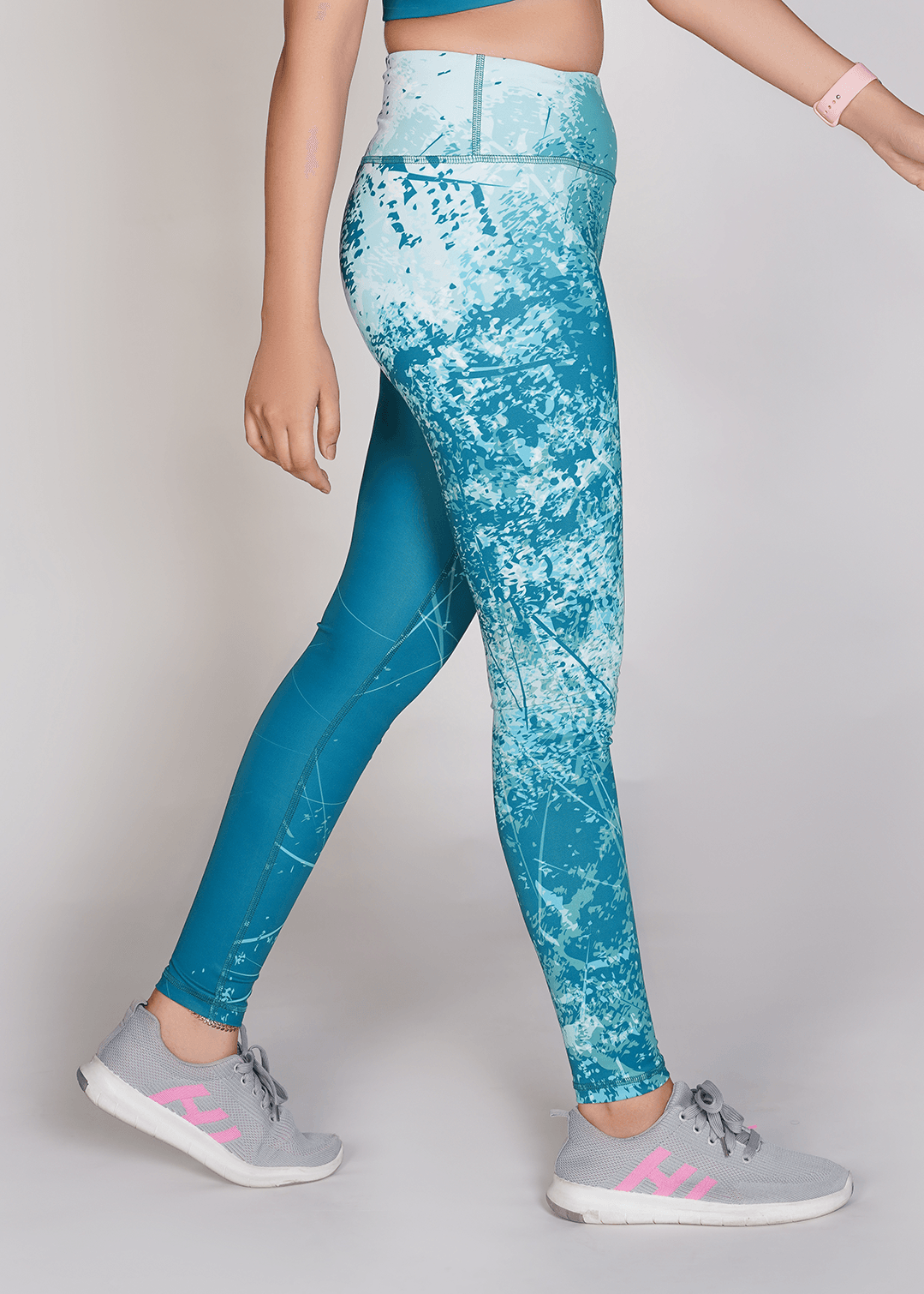 Pro-Fit Sublimated Sports legging - Blue