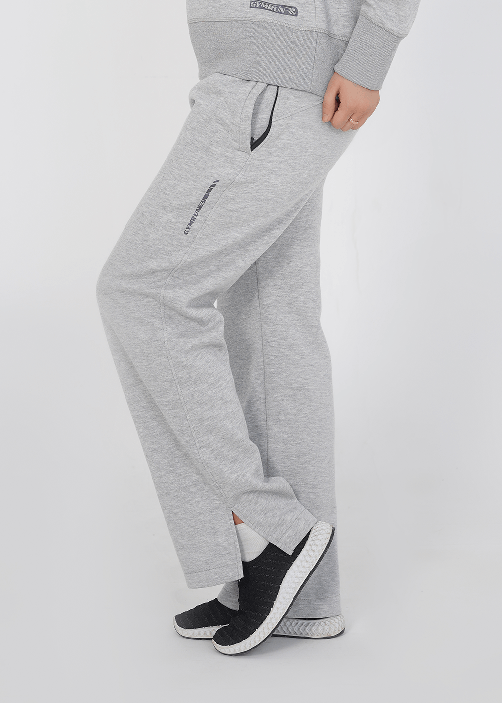 Supreme Wide Leg Trouser - Heather Grey