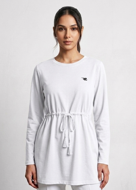 Comfy Oversized Top - White