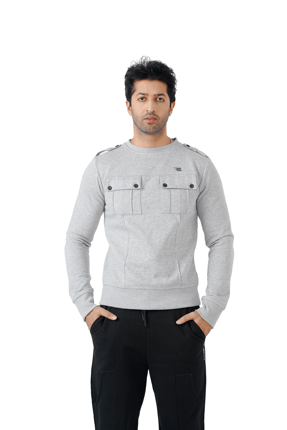 Soft Nest Fleece Shirt - Heather Grey